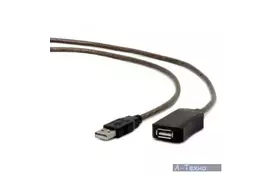 Дата кабель USB2.0, активный, 15 м, черный Cablexpert (UAE-01-15M) - Фото