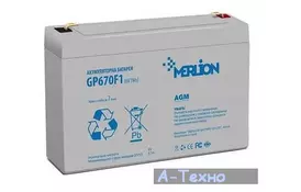 Батарея к ИБП Merlion 6V-7Ah (GP670F1) - Фото