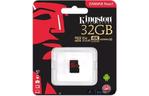 Карта памяти Kingston 32GB microSDHC class 10 UHS-I U3 (SDCR/32GBSP)
