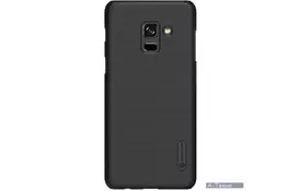 Чохол до моб. телефона NILLKIN для Samsung A8+ (2018)/A730 - Frosted Shield (Black) (6381312) - Фото