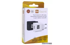 Зарядний пристрій Xiaomi YJ-06 2A + cable MicroUSB black (59067) - Фото
