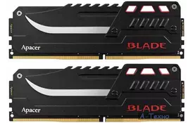 Модуль памяти для компьютера DDR4 16GB (2x8GB) 3466 MHz BLADE Series Apacer (EK.16GA3.GGBK2) - Фото