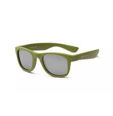 Детские солнцезащитные очки Koolsun Wawe хаки (Размер 1+) (KS-WAOB001)