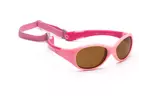 Детские солнцезащитные очки Koolsun Flex розовые (Размер 0+) (KS-FLPS000)