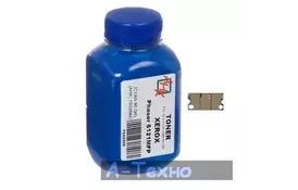 Тонер XEROX Phaser 6121MFP Cyan (+ чіп) АНК (1502685) - Фото