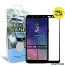 Стекло защитное MakeFuture для Samsung A6 2018 Black Full Cover Full Glue (MGFCFG-SA618B)