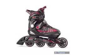 Роликовые коньки Fila 010617160 J-ONE COMBO 2 SET BLK/RED M 32-36 2018 (8026473377830) - Фото