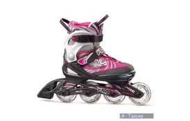 Роликовые коньки Fila 010617165 J-ONE G COMBO 2 SET BLK/GRY/PN S 28-32 2018 (8026473377854) - Фото