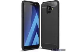 Чохол до моб. телефона Laudtec для Samsung A6 2018/A600 Carbon Fiber (Black) (LT-A600F) - Фото