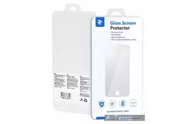 Скло захисне 2E для iPhone Plus 6/6s 2.5D Clear (2E-TGIP-6/6SP) - Фото