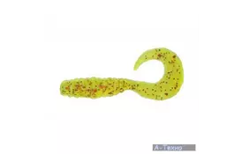 Силікон рибальський Mann's 30мм салатовый прозрачный (20 шт.) (M-035 RFCH) - Фото