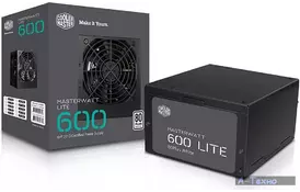 Блок живлення 600W MasterWatt Lite CoolerMaster (MPX-6001-ACABW-EU) - Фото