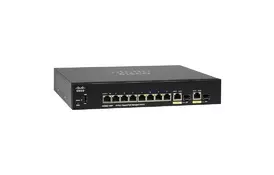 Коммутатор Cisco SB SG350-10MP 10-port Gigabit POE Managed Switch (SG350-10MP-K9-EU) - Фото