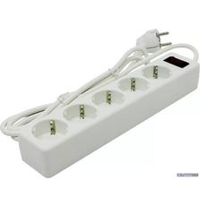 Сетевой фильтр питания Defender ES 1.8m 5 роз. white (99481)