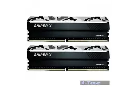 Модуль памяти для компьютера DDR4 16GB (2x8GB) 2400 MHz Sniper X G.Skill (F4-2400C17D-16GSXW) - Фото