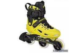 Роликові ковзани Powerslide 940614 Universe yellow 2018 Hardboot 33,0-36,0 (4040333466414) - Фото