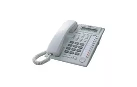 Системный телефон Panasonic KX-T7730UA White (аналоговый) - Фото