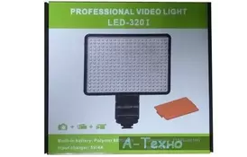 Накамерне світло PowerPlant LED 320l (LED320I) - Фото