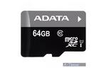 Карта памяти ADATA 64GB microSD class 10 UHS-I (AUSDX64GUICL10-R)