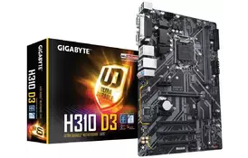 Материнская плата GIGABYTE H310 D3 - Фото