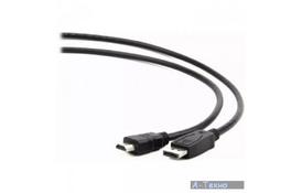 Кабель мультимедийный Display Port to HDMI 10.0m Cablexpert (CC-DP-HDMI-10M) - Фото