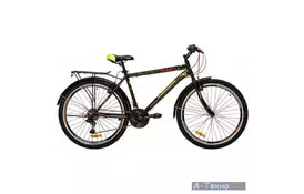 Велосипед Premier Texas 26 V-brake 18" Black - Yellow 2018 (SP0004681) - Фото