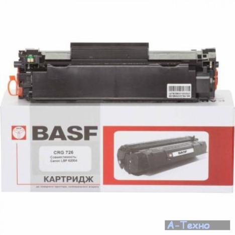 Картридж BASF для Canon LBP-6200d аналог Canon 726 Black (KT-CRG726) - Фото 1
