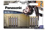 Батарейка PANASONIC AAA LR03 Everyday Power Cirque du Soleil * 8 (LR03REE/8B2FCDS)