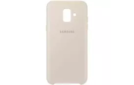 Чехол Samsung для Galaxy A6 2018 (A600) Flip Dual Layer Gold - Фото
