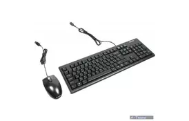 Комплект A4tech KRS-8372 USB Black - Фото