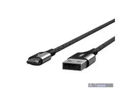 Дата кабель USB 2.0 AM to Micro 5P 1.2m MIXIT DuraTek black Belkin (F2CU051bt04-BLK) - Фото