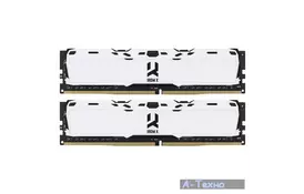 Модуль пам'яті для комп'ютера DDR4 16GB (2x8GB) 3000 MHz IRDM White GOODRAM (IR-XW3000D464L16S/16GDC) - Фото