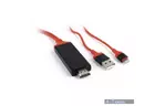 Дата кабель USB 2.0 AM/Lightning to HDMI 1.5m Cablexpert (CC-LMHL-01)