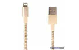 Дата кабель USB 2.0 AM to Lightning 1.0m gold Verbatim (48861) - Фото