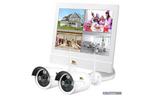 Комплект видеонаблюдения Partizan Outdoor Wireless Kit LCD 2MP 2xIP (81440)