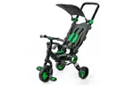 Трехколесный велосипед Galileo STROLLCYCLE BLACK зеленый