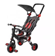 Трехколесный велосипед Galileo STROLLCYCLE BLACK красный