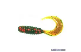 Силікон рибальський Mann's 30мм моторное масло-хамелеон (20 шт.) (M-035 MFMO) - Фото