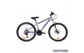 Велосипед Formula 26" THOR 1.0 2019 AM 14G DD рама-14" Al серо-синий (OPS-FR-26-268) - Фото