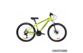 Велосипед Formula 26" THOR 2.0 2019 AM 14G DD рама-14" Al салатно-черный (OPS-FR-26-272) - Фото
