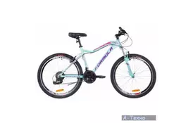 Велосипед Formula 26" MYSTIQUE 2.0 2019 AM 14G Vbr рама-18" Al бирюзовый (OPS-FR-26-264) - Фото