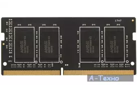 Модуль пам'яті для ноутбука SoDIMM DDR4 4GB 2400 MHz AMD (R744G2400S1S-U) - Фото