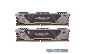 Модуль памяти для компьютера DDR4 16GB (2x8GB) 3000 MHz Ballistix Sport AT MICRON (BLS2C8G4D30CESTK) - Фото