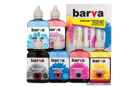 Чорнило BARVA Epson P50/T50/R270/TX650 B/C/M/Y/LC/LM (6х90 г) SET (E081-090-MP) - Фото