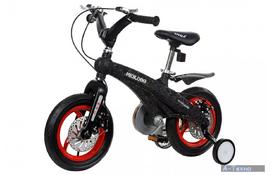 Дитячий велосипед Miqilong GN Чорний 12 MQL-GN12-Black (MQL-GN12-BLACK) - Фото