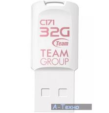USB флеш накопитель Team 32GB C173 Pearl White USB 2.0 (TC17332GW01)
