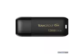 USB флеш накопитель Team 128GB C175 Pearl Black USB 3.1 (TC1753128GB01) - Фото