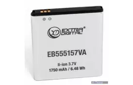 Акумуляторна батарея EXTRADIGITAL Samsung SGH-i997 Galaxy S Infuse 4G (1750 mAh, EB555157VA) (BMS6331) - Фото