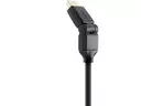 Кабель HDMI Belkin (AM/AM) High Speed w/Ethernet 2м, 180 degree angle, Black Gold