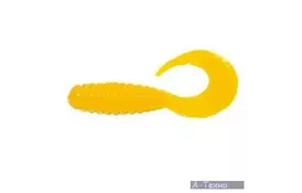 Силікон рибальський Mann's 40мм желтый (20 шт.) (M-036 Y) - Фото